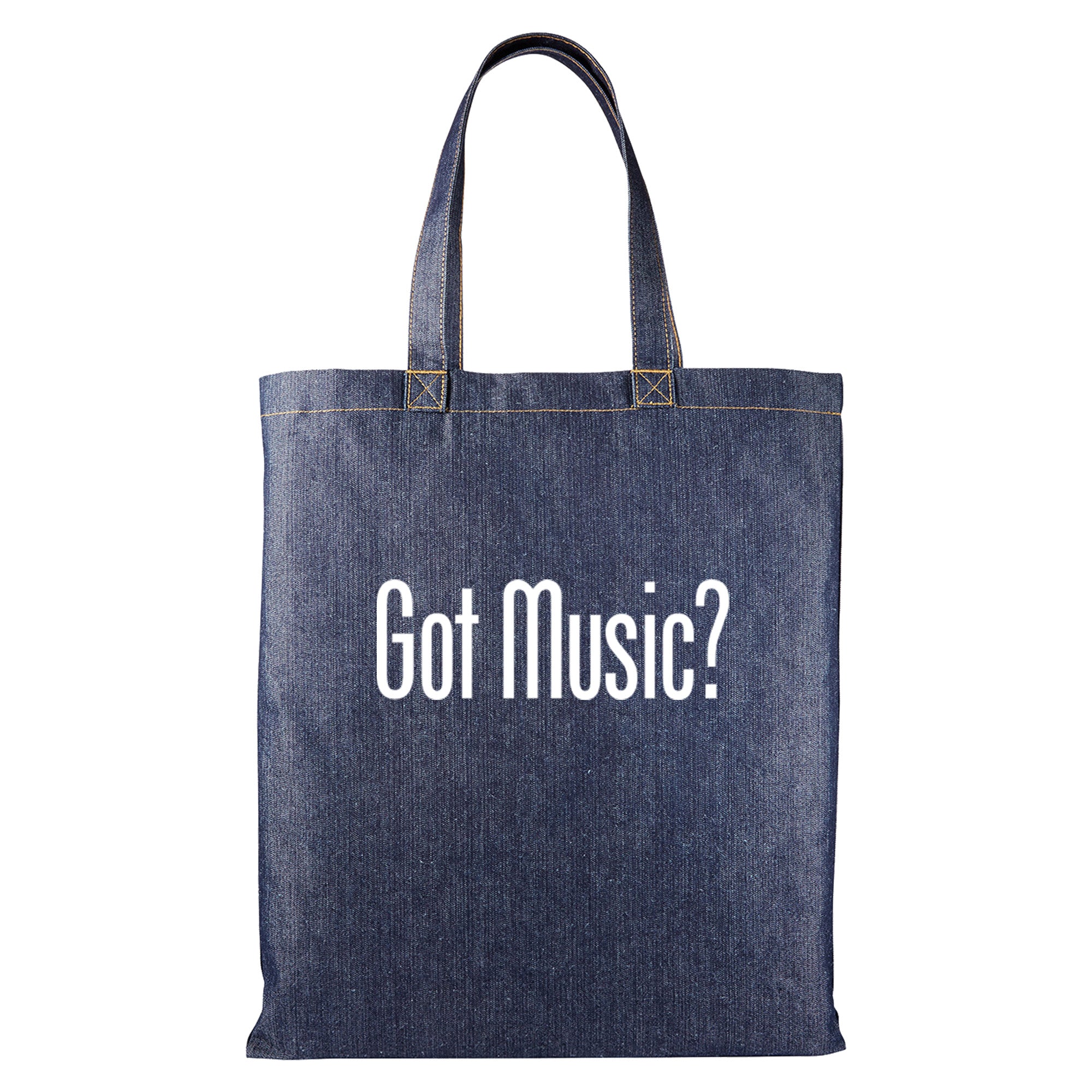 Music Expressions Denim Tote Bag