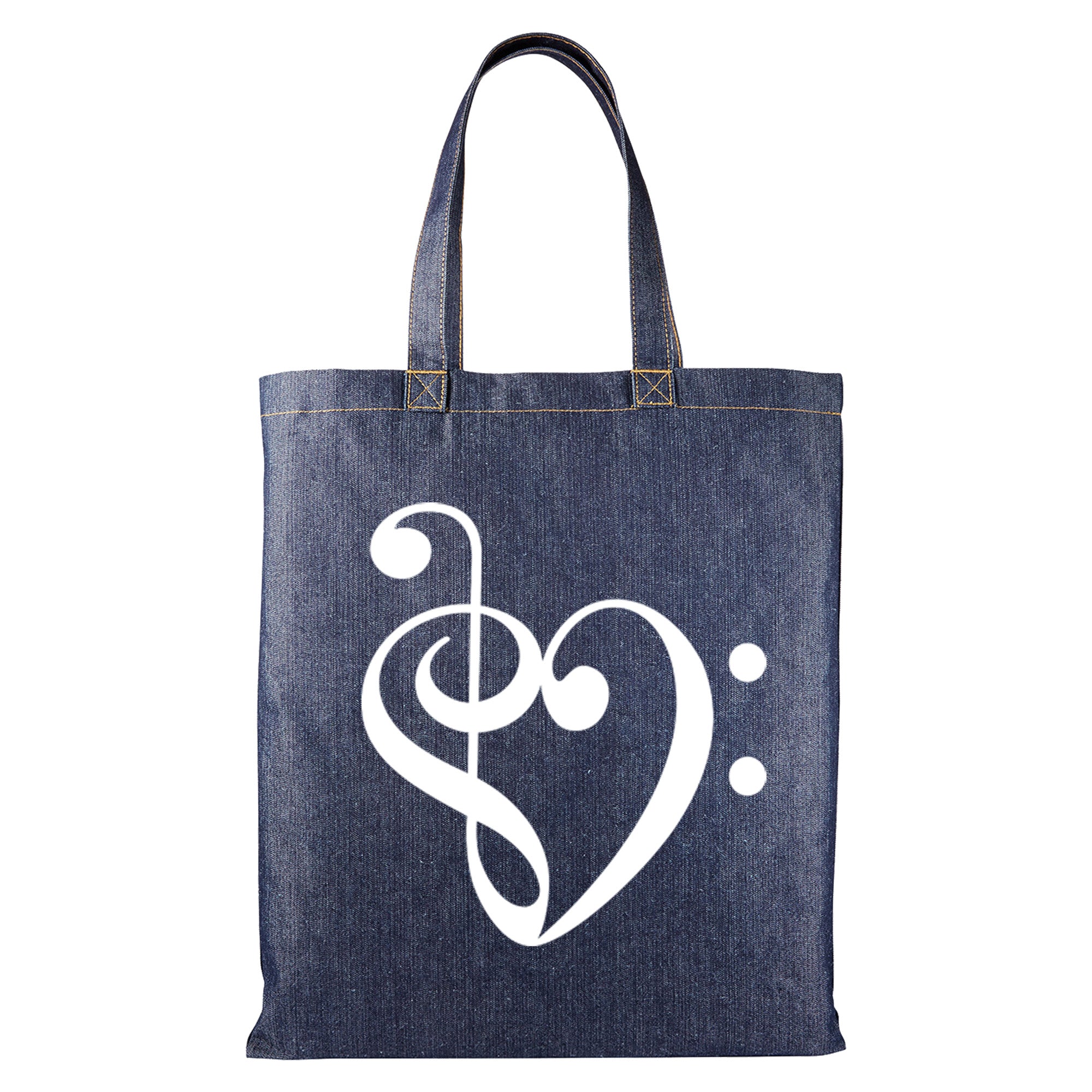 Music Expressions Denim Tote Bag