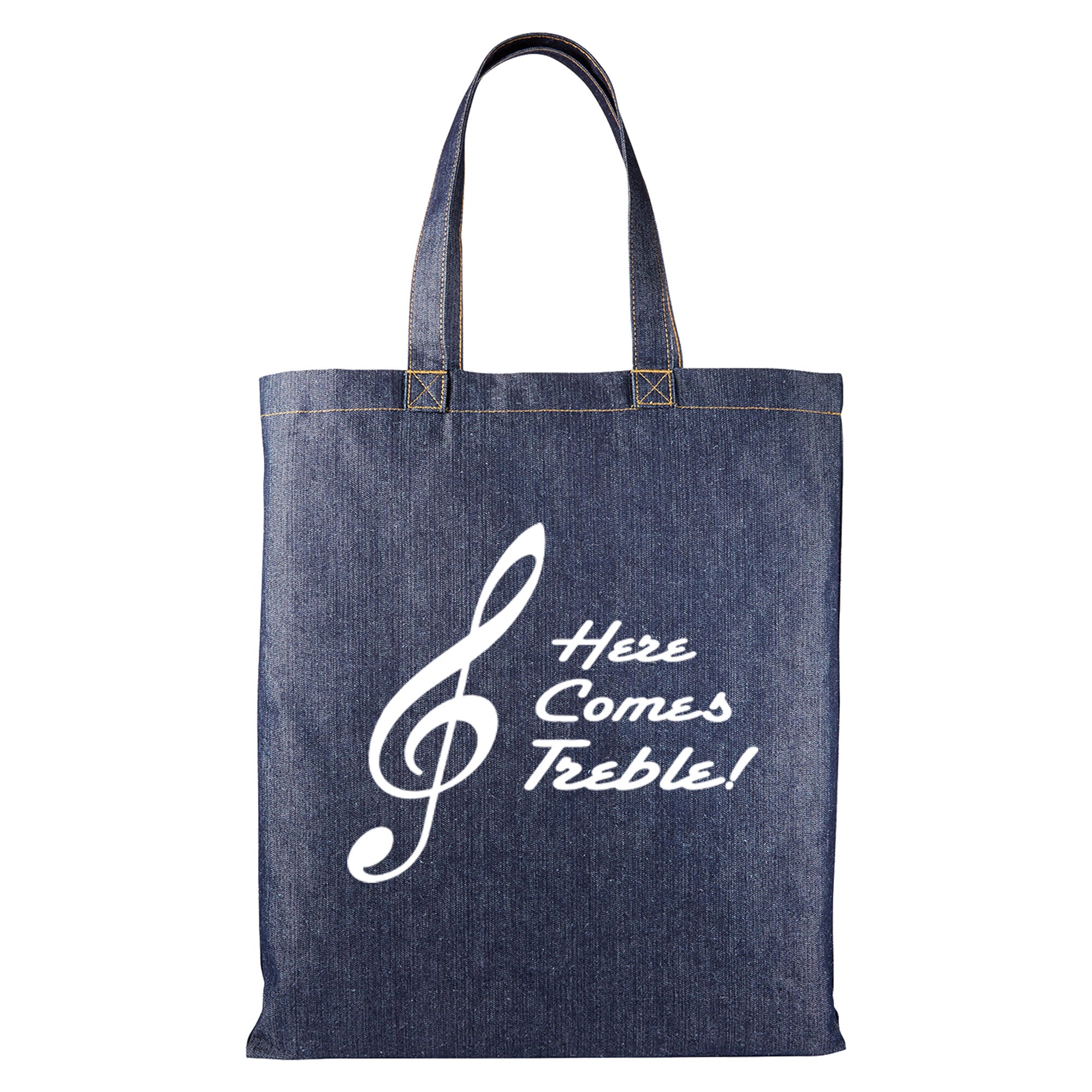 Music Expressions Denim Tote Bag