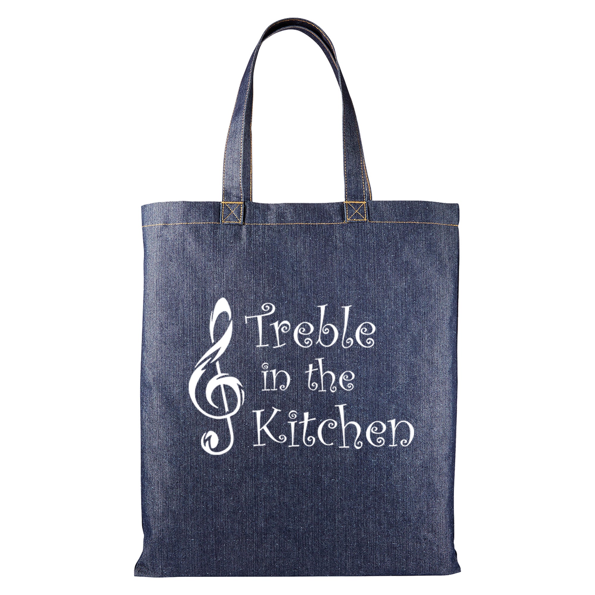 Music Expressions Denim Tote Bag