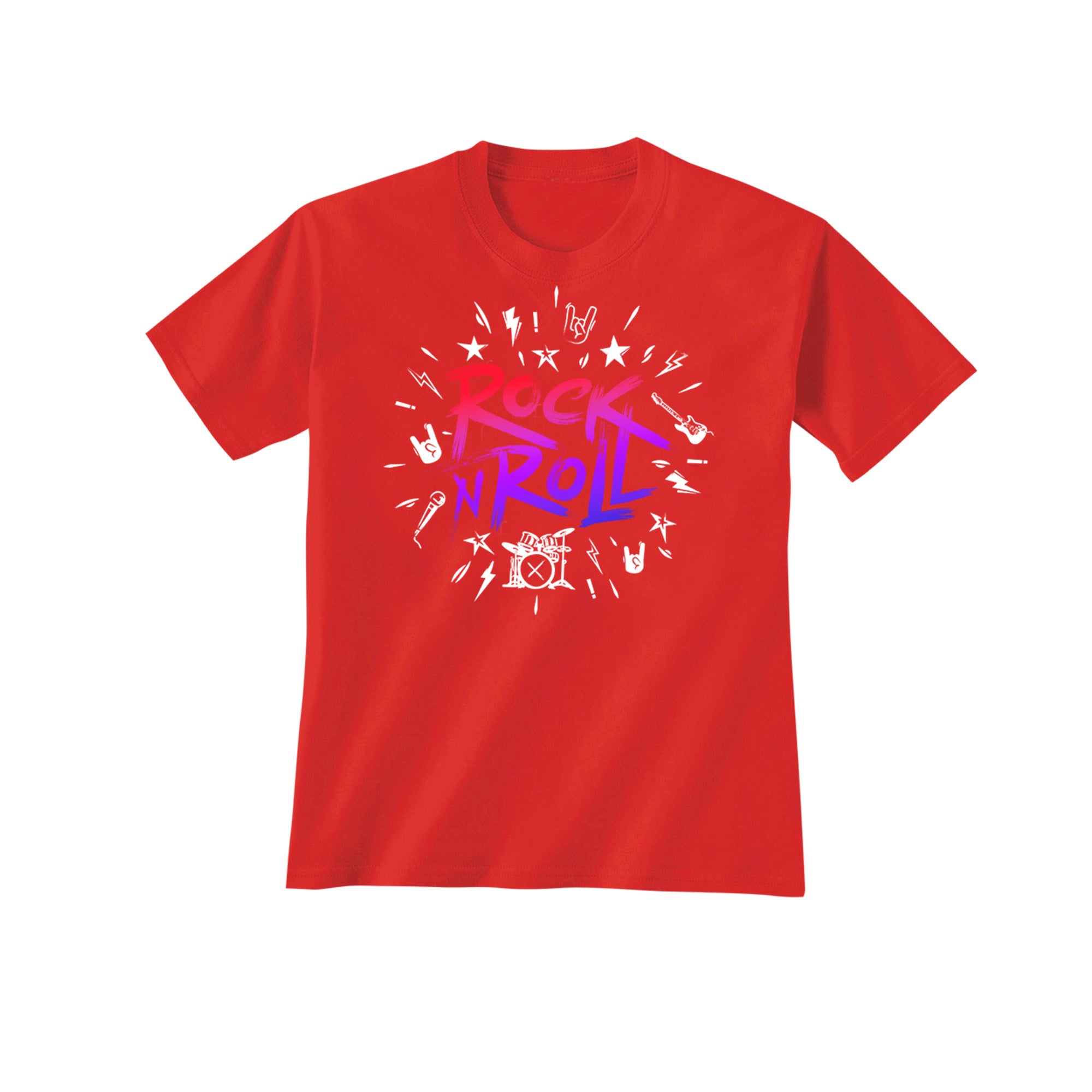 Rock N Roll Design T-Shirt
