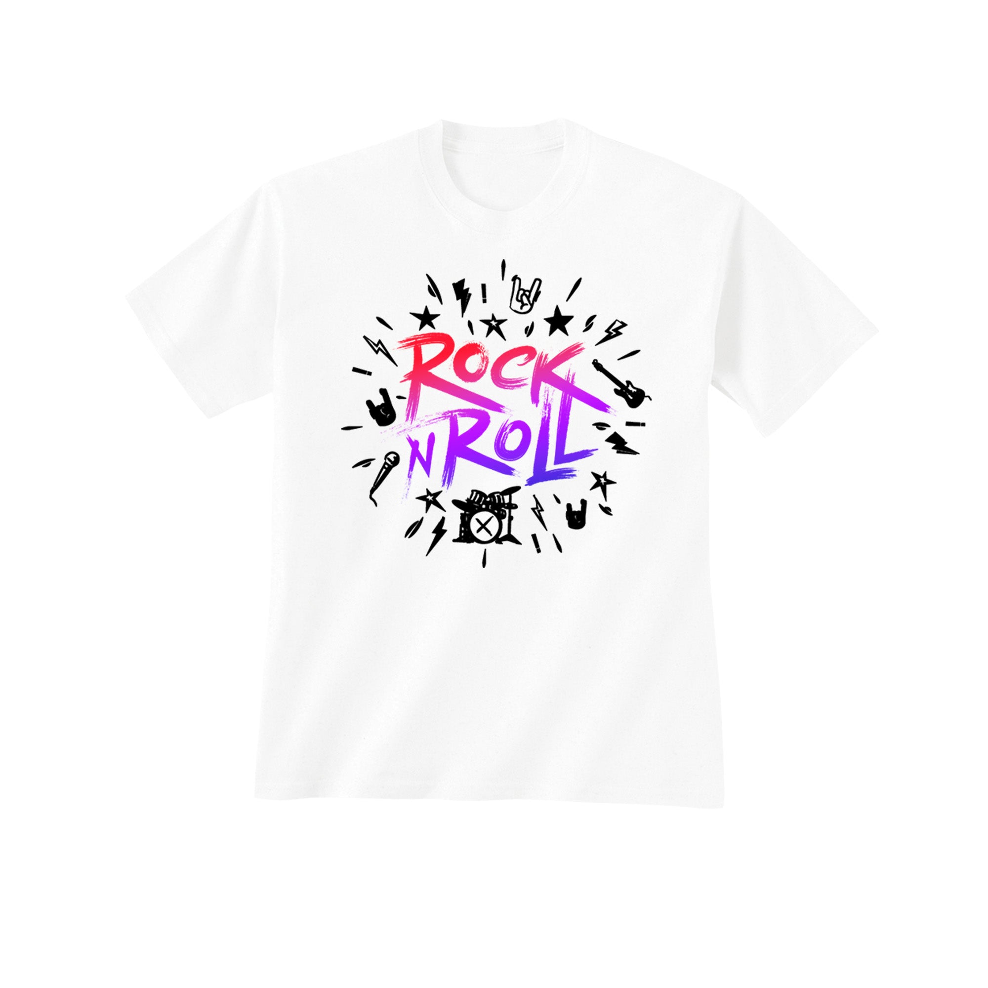 Rock N Roll Design T-Shirt