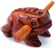 Big Ribbit the Wood Percussion Toad