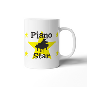Piano Star Mug