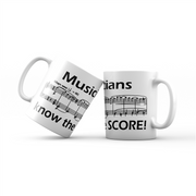 Musicians Know The Score Mug
