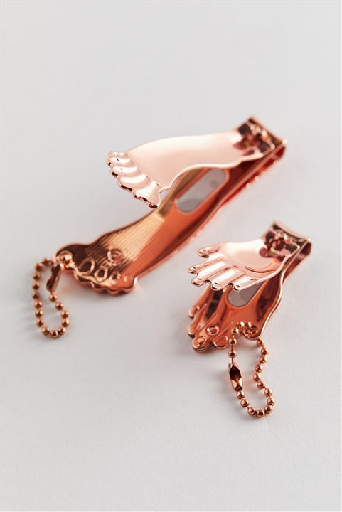 Copper Hand and Foot Nail Clippers Set