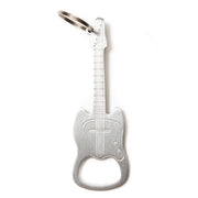 Stainless Steel Guitar Keychain Bottle Opener