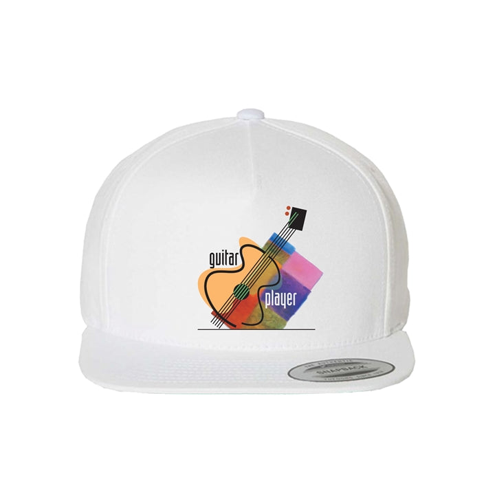 Guitar Player Snapback Cap