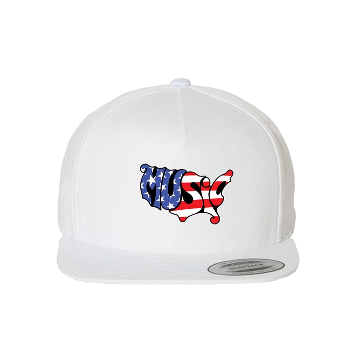 MUSIC USA Snapback Cap