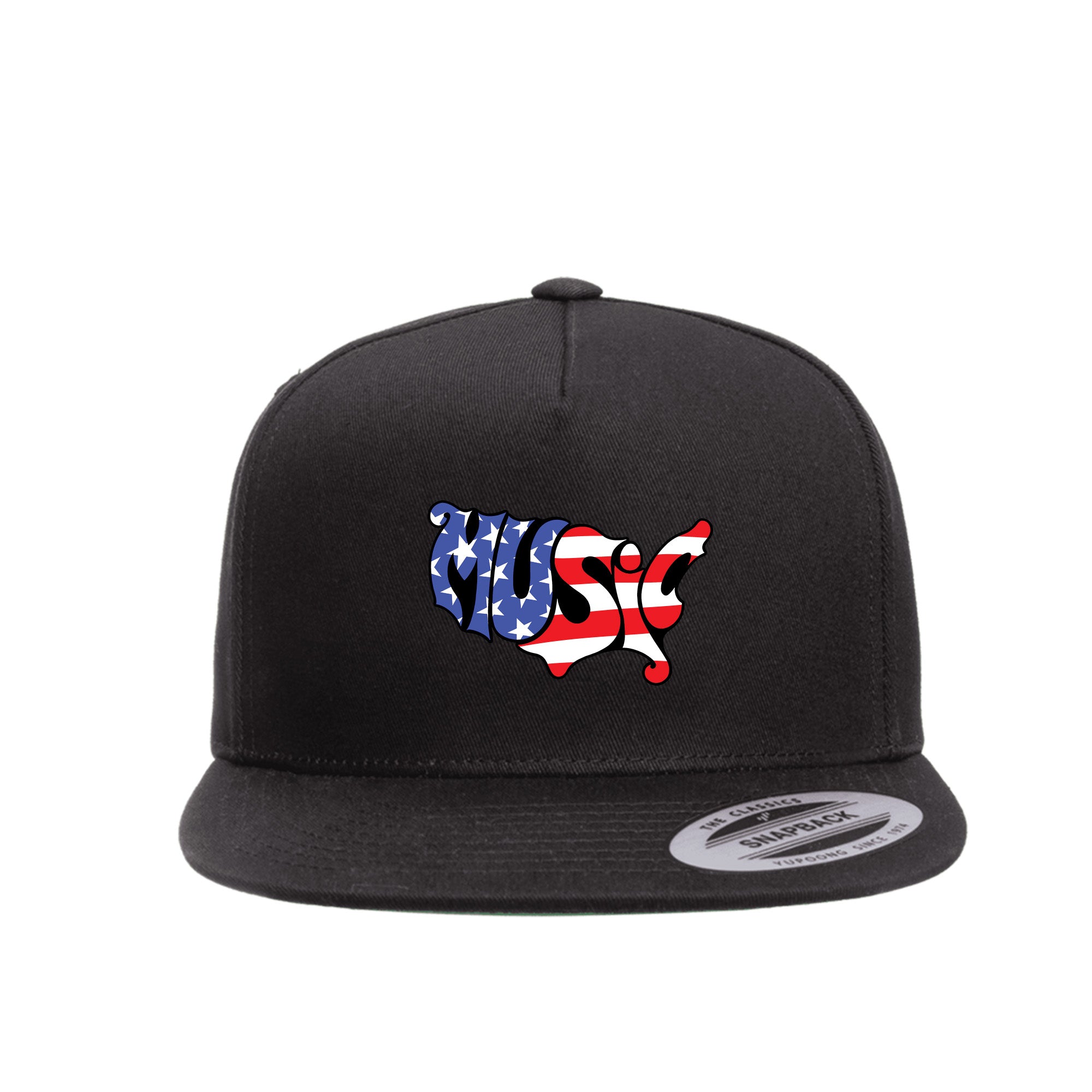 MUSIC USA Snapback Cap