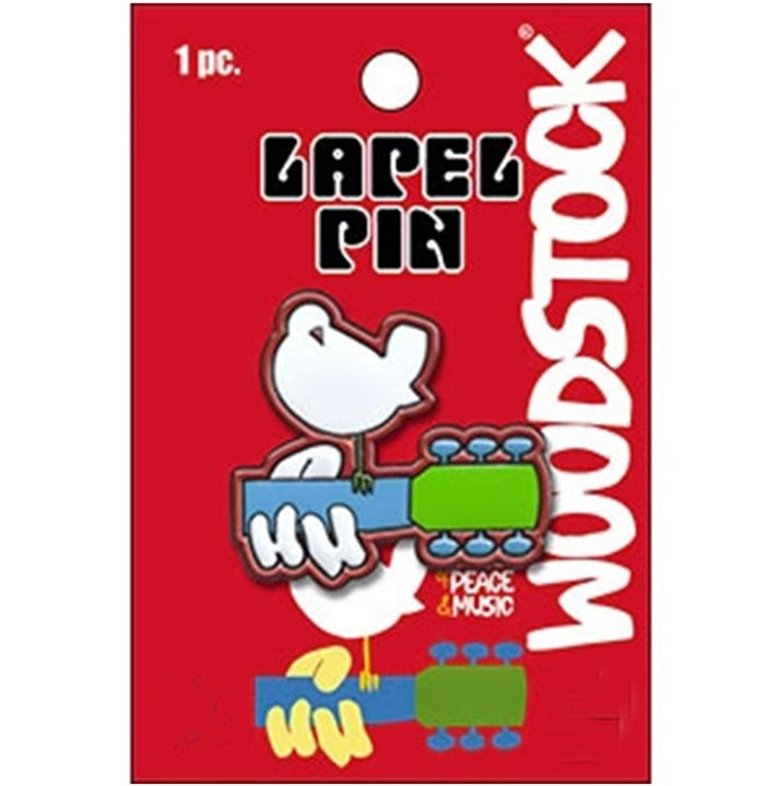 Woodstock Classic Logo Pin