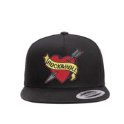 Rock N Roll Heart Patch Cap