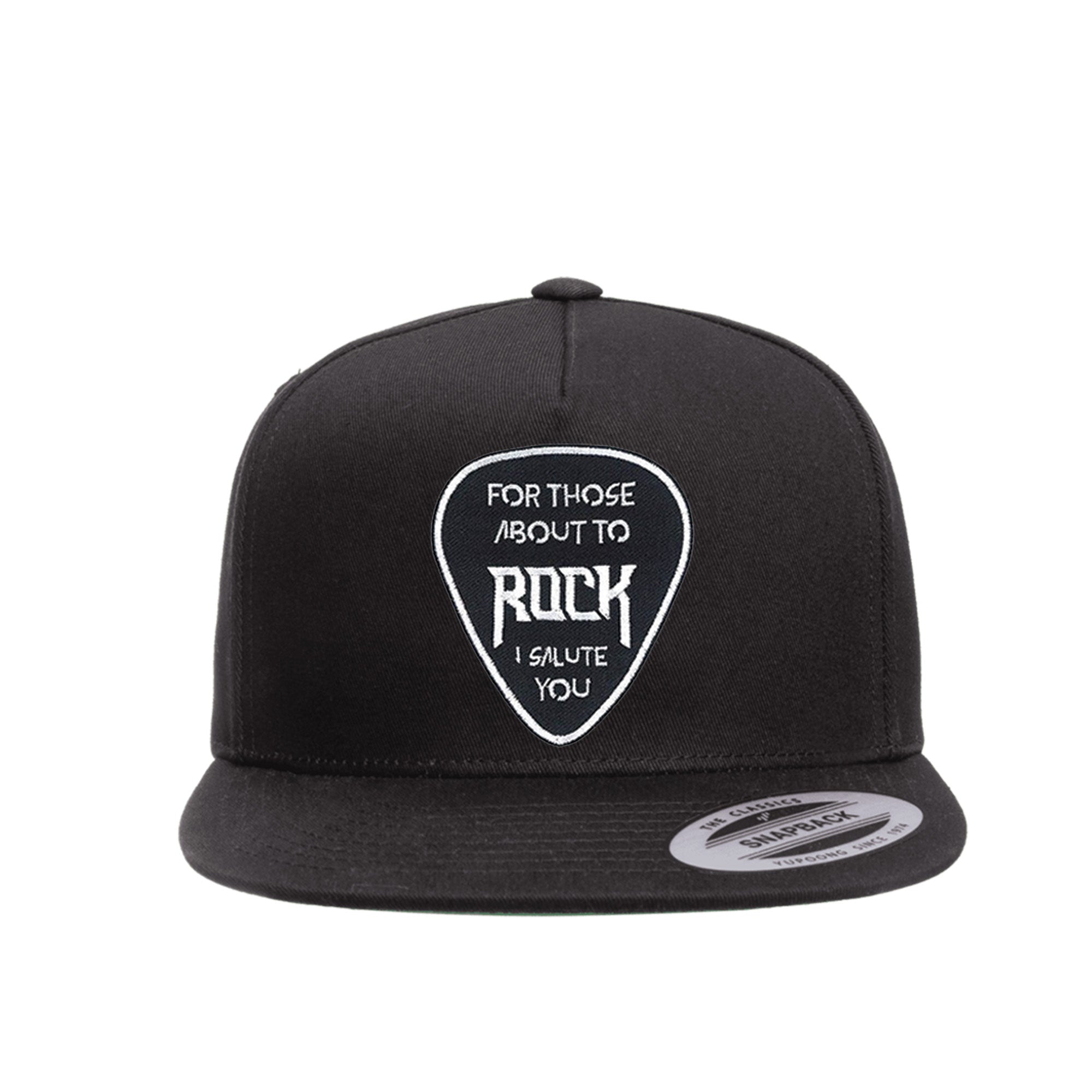 ACDC "About to Rock" Patch Snapback Cap