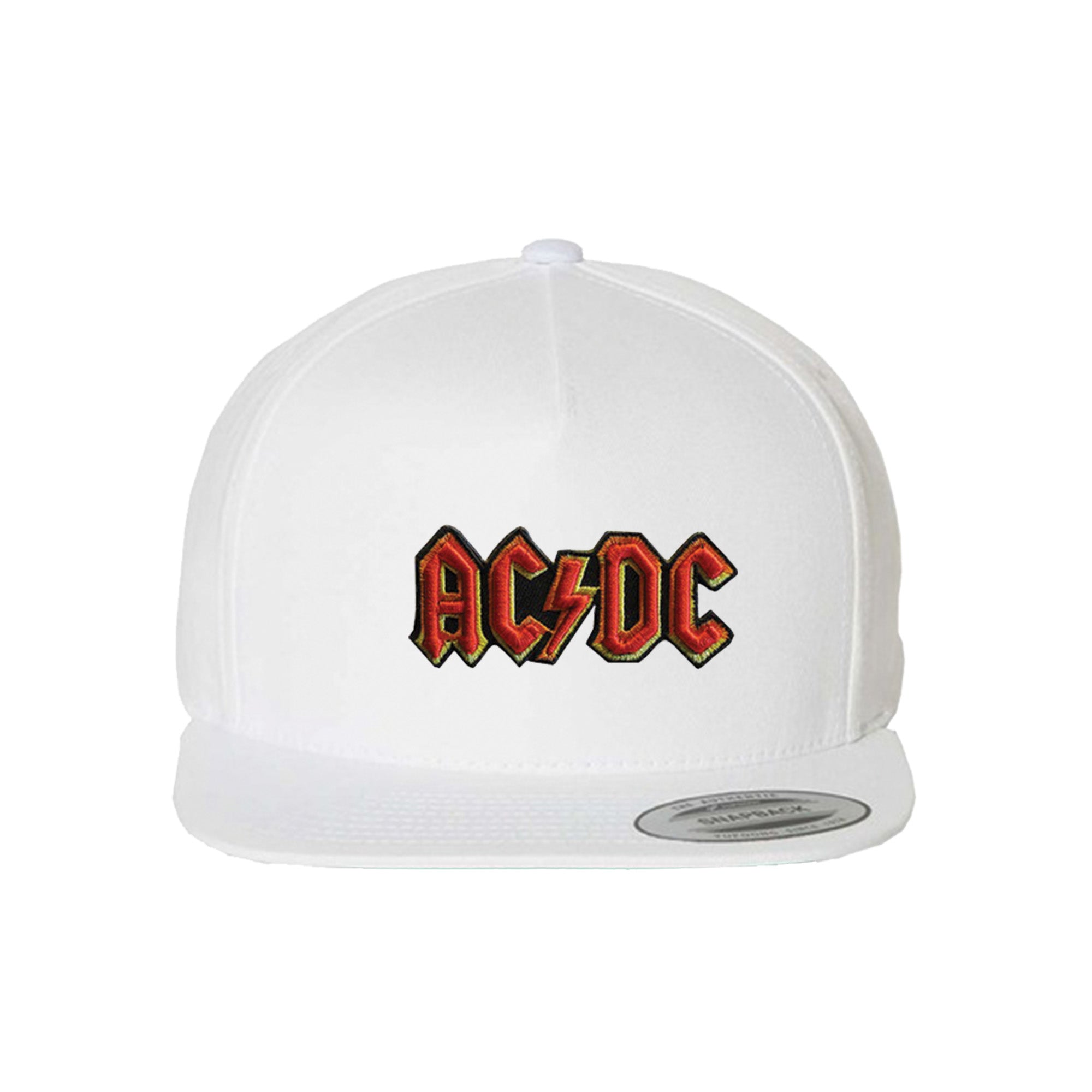 ACDC 3D Logo Patch Snapback Cap