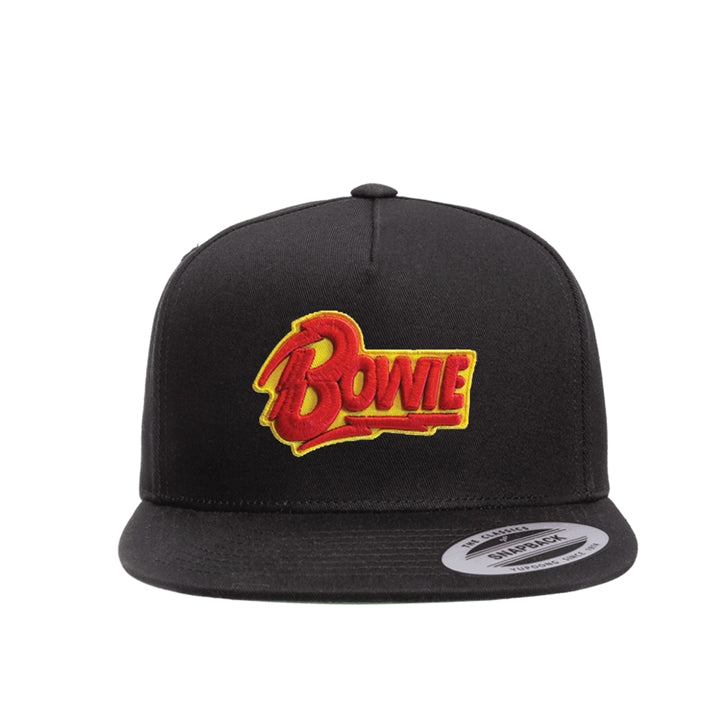 Bowie 3D Logo Patch Snapback Cap