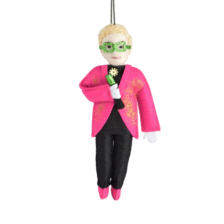 Elton John Ornament
