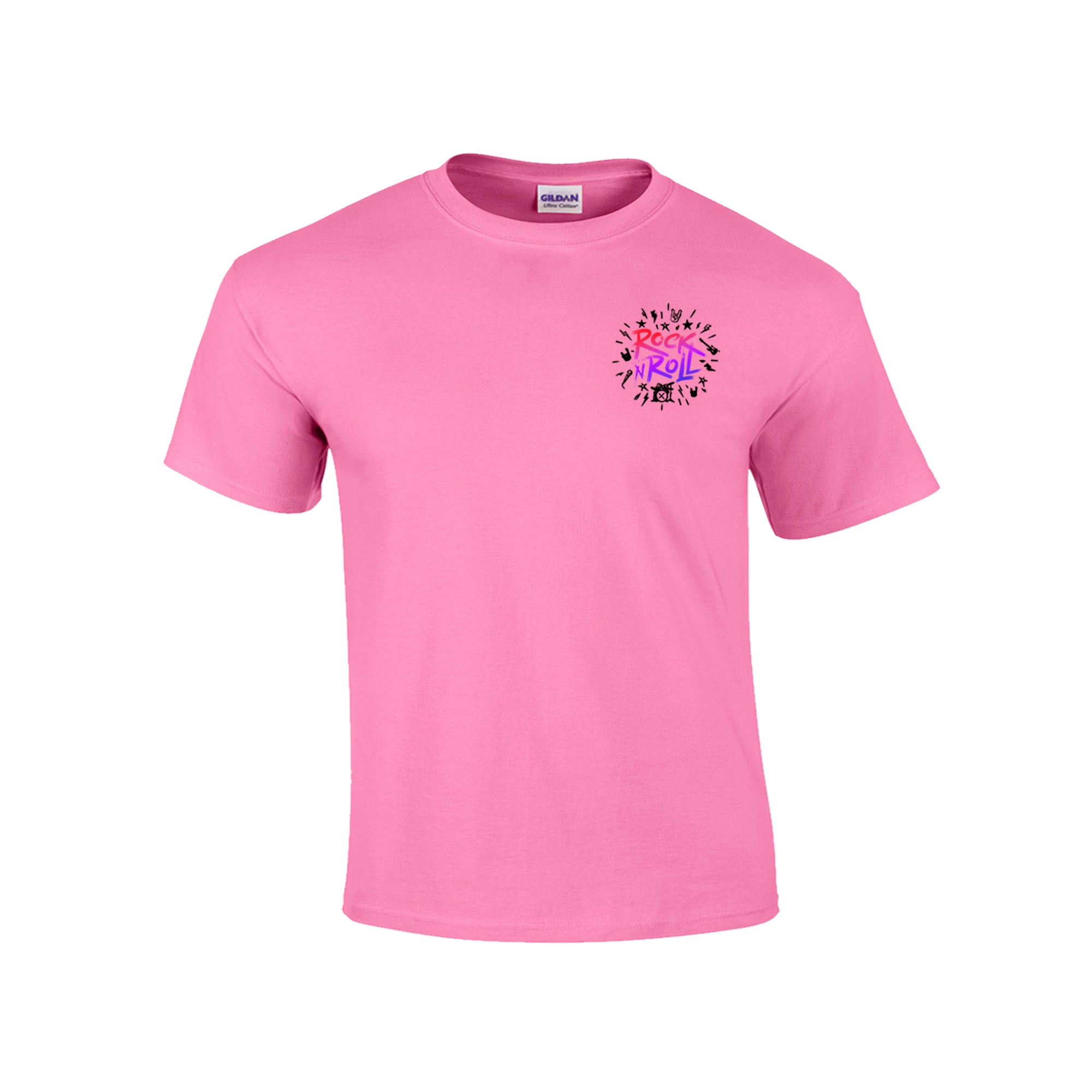 Rock N Roll Left Side Logo T-Shirt