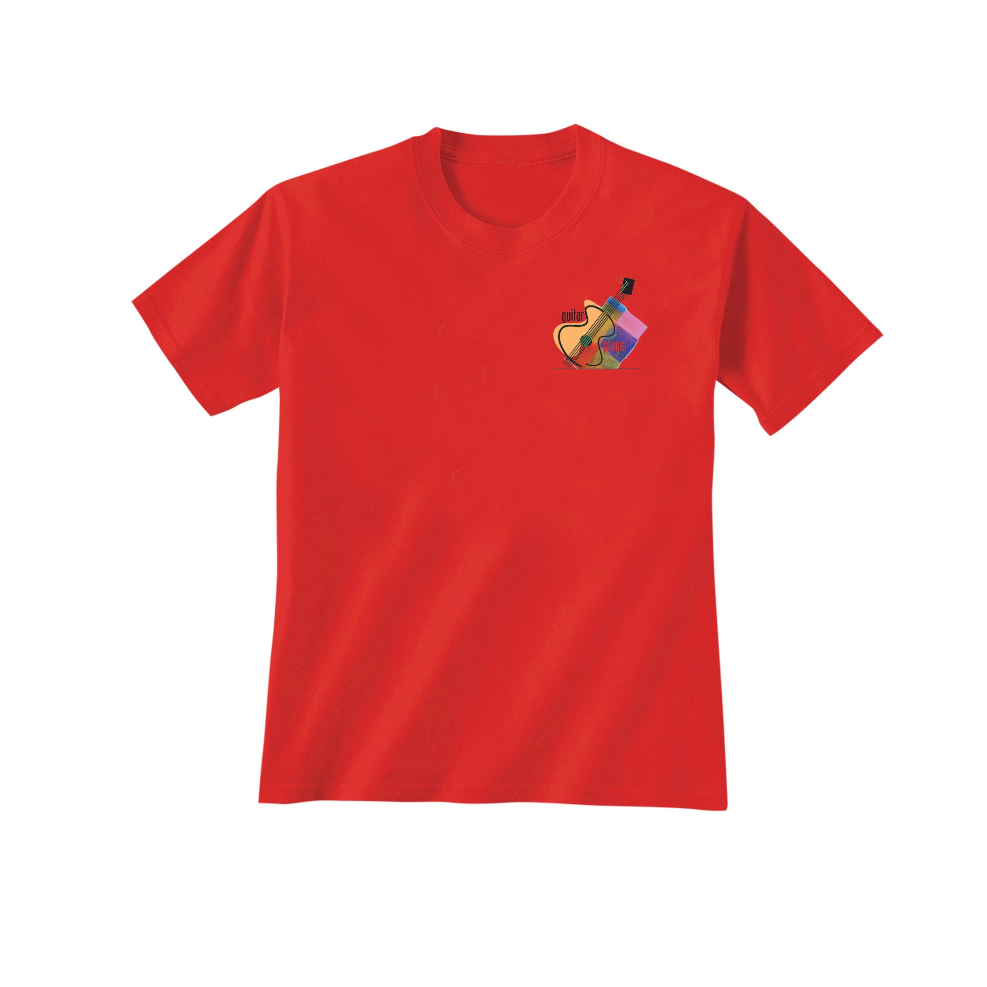 Guitar Player Left Side Logo T-Shirt