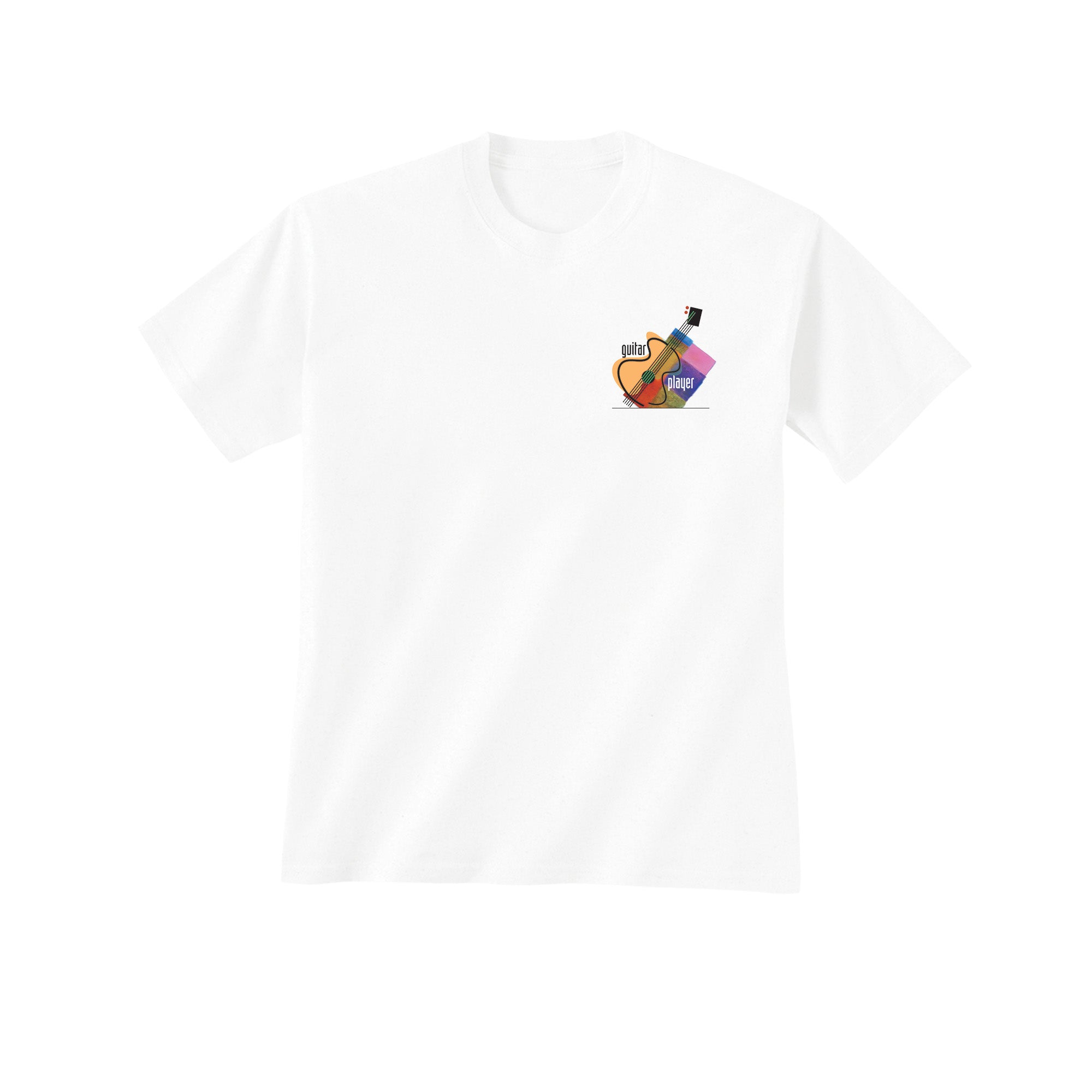 Guitar Player Left Side Logo T-Shirt
