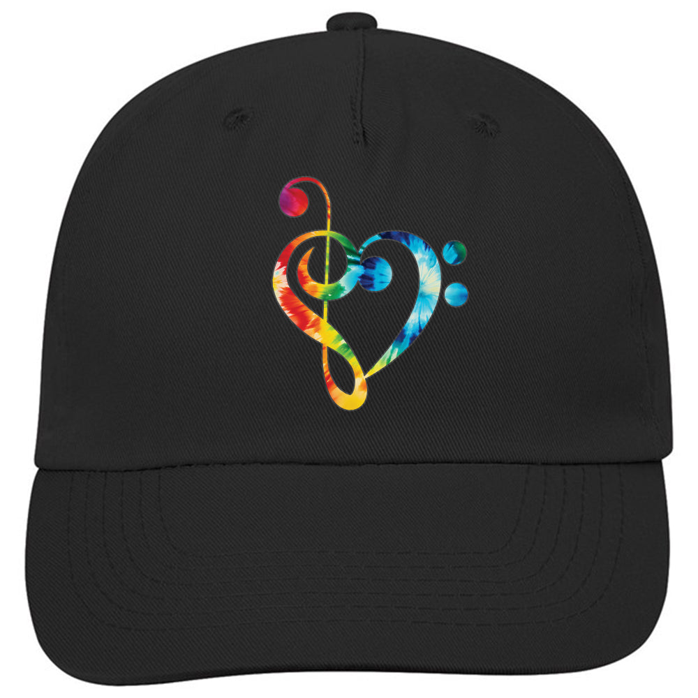 Tie Dye Music Expressions Classic Ball Cap