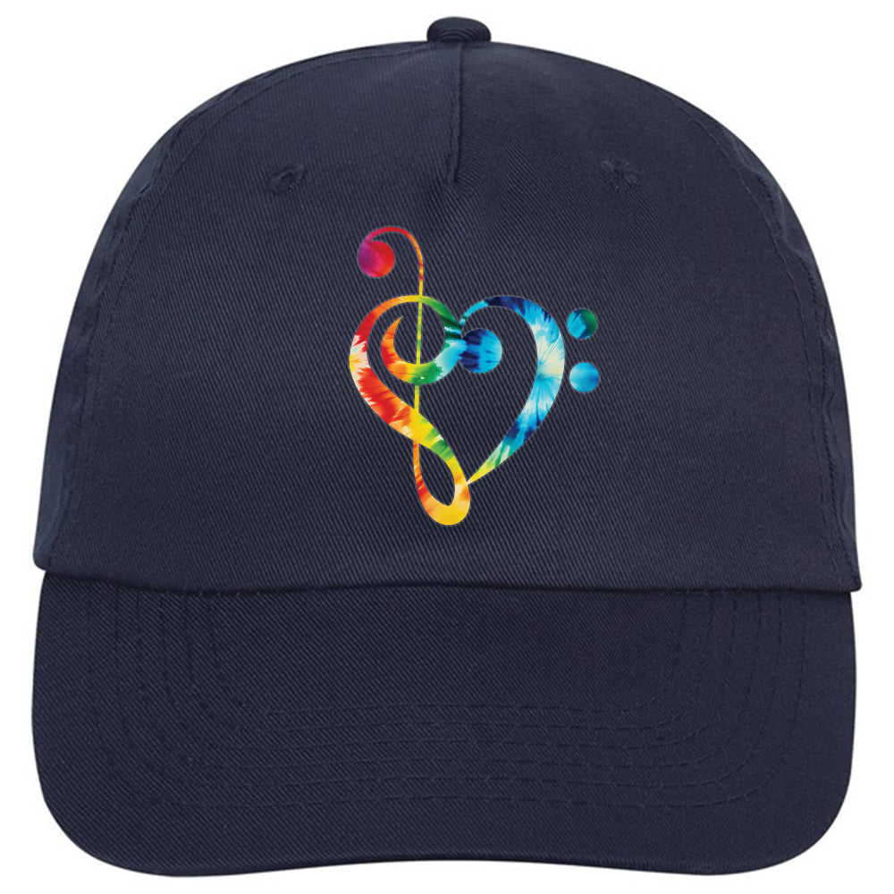 Tie Dye Music Expressions Classic Ball Cap