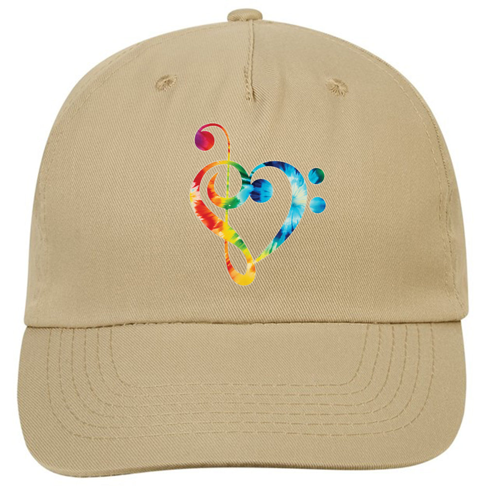 Tie Dye Music Expressions Classic Ball Cap