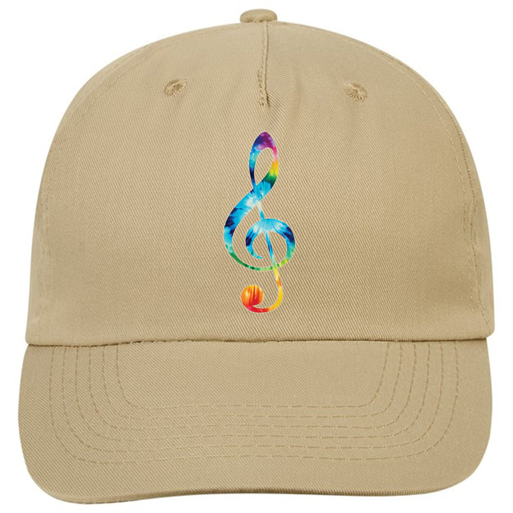 Tie Dye Music Expressions Classic Ball Cap