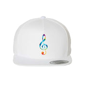 Tie Dye Music Expressions Snapback Cap