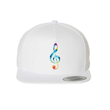 Tie Dye Music Expressions Snapback Cap
