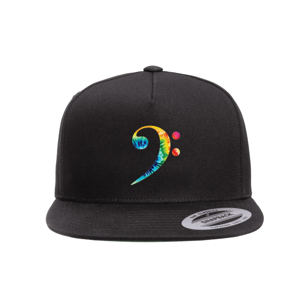 Tie Dye Music Expressions Snapback Cap