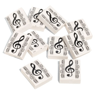 Music Notes Student Eraser - Single