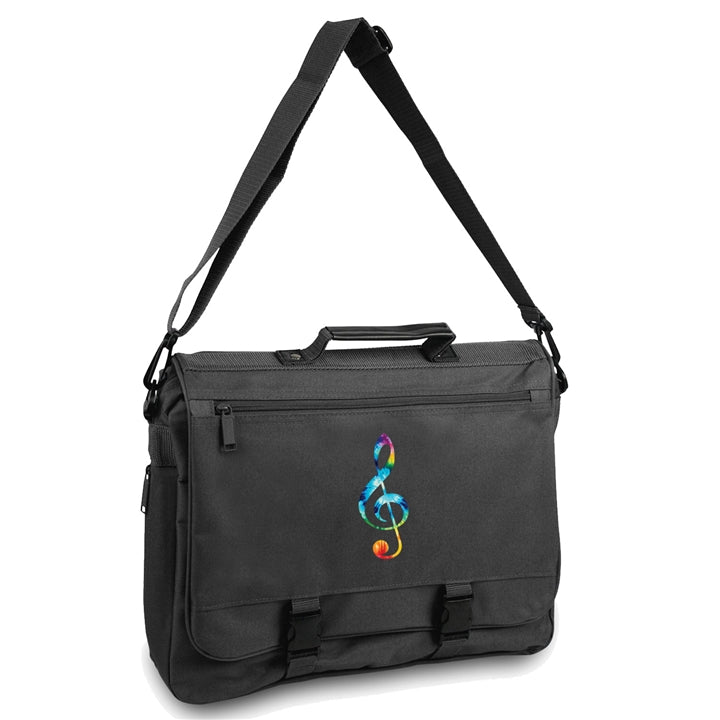 Tie Dye Music Expressions Briefcase