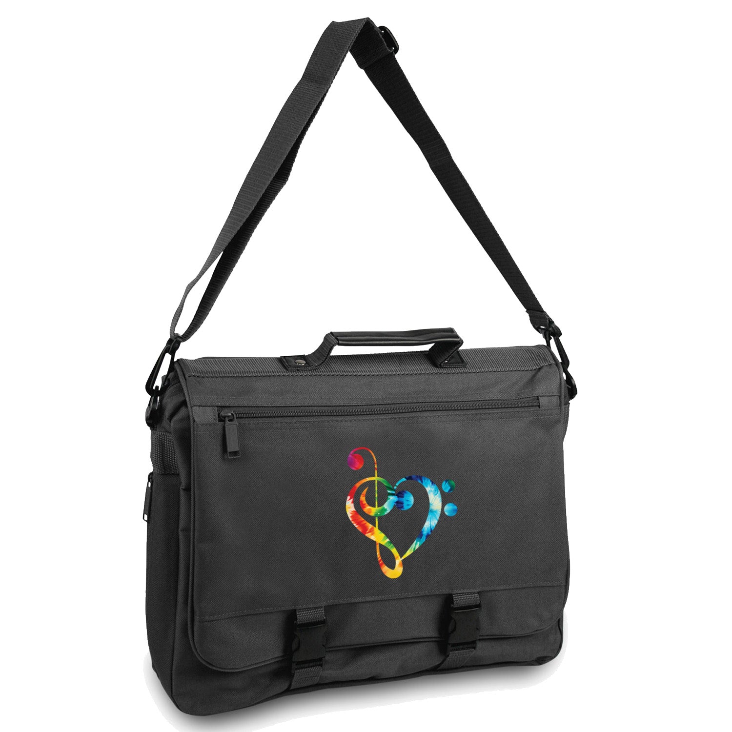 Tie Dye Music Expressions Briefcase