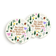 The Earth Has Music Car Coaster Set