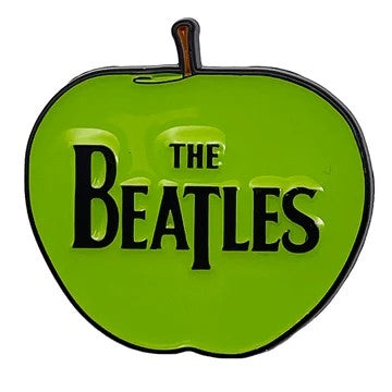 The Beatles Classic Green Apple Logo Pin