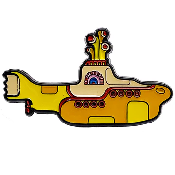 The Beatles Yellow Submarine Lapel Pin