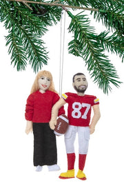 Taylor and Travis Ornament