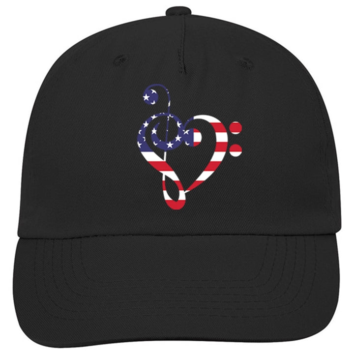 American Flag Clef Classic Ball Cap