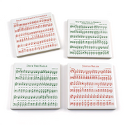 Christmas Carol Coasters Set