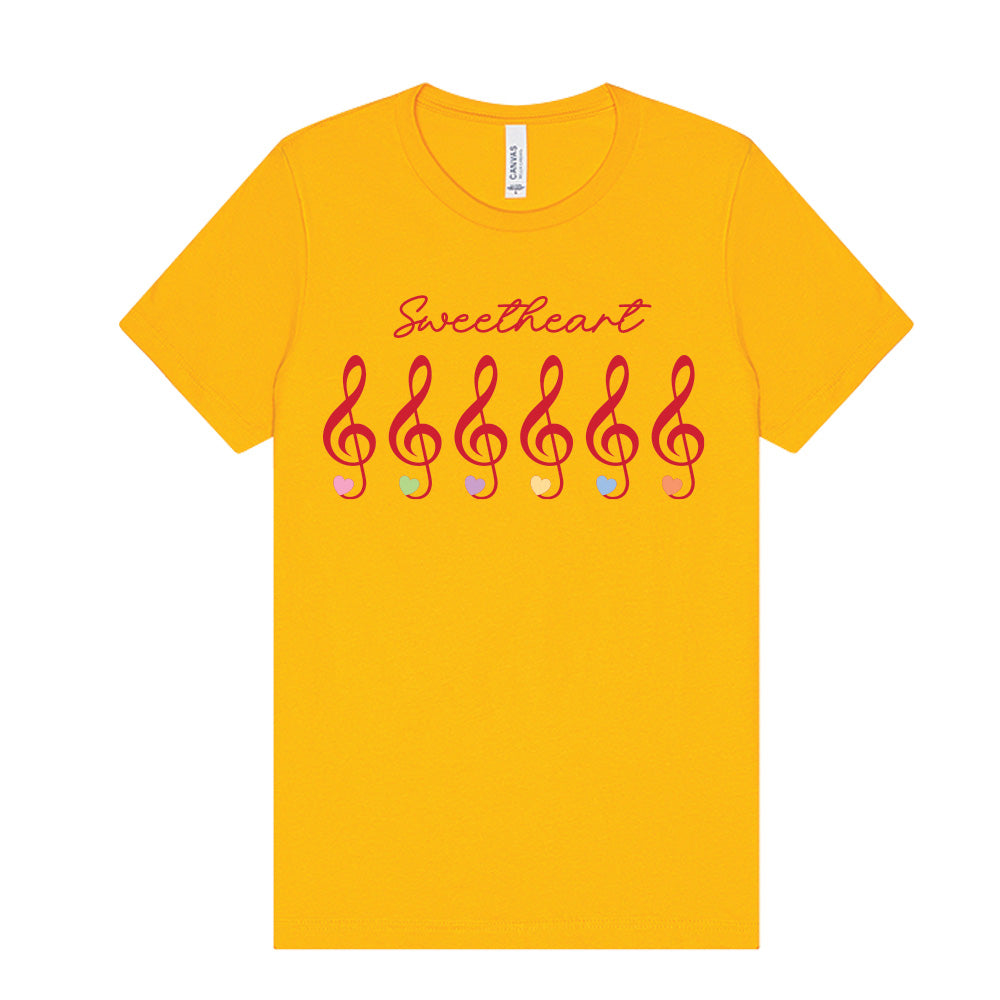 Sweetheart  Clefs T-Shirt