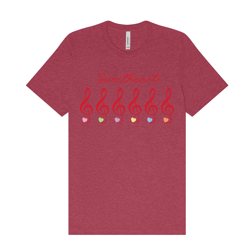Sweetheart  Clefs T-Shirt