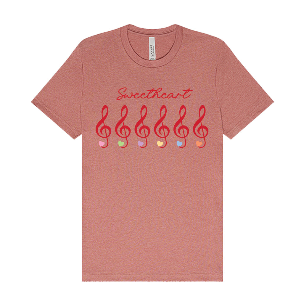 Sweetheart  Clefs T-Shirt
