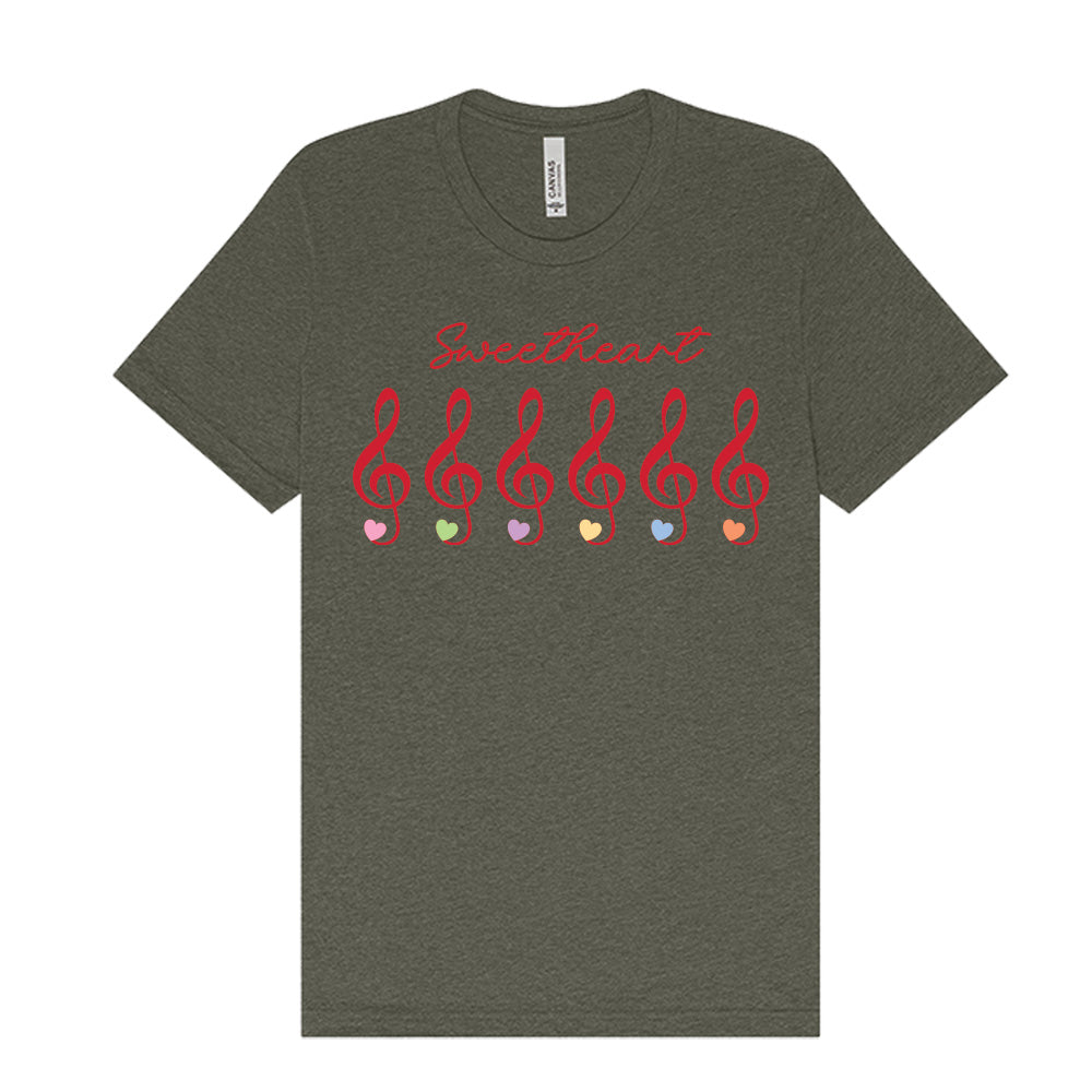 Sweetheart  Clefs T-Shirt