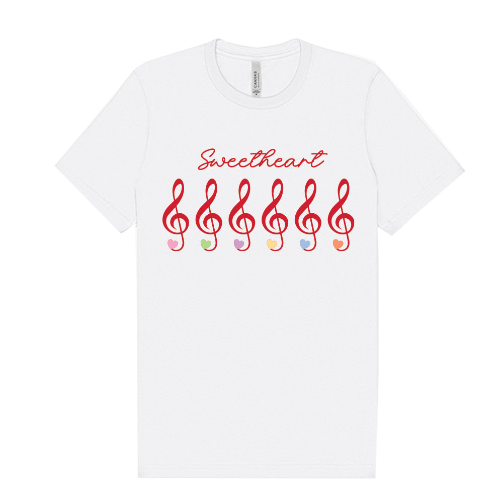 Sweetheart  Clefs T-Shirt