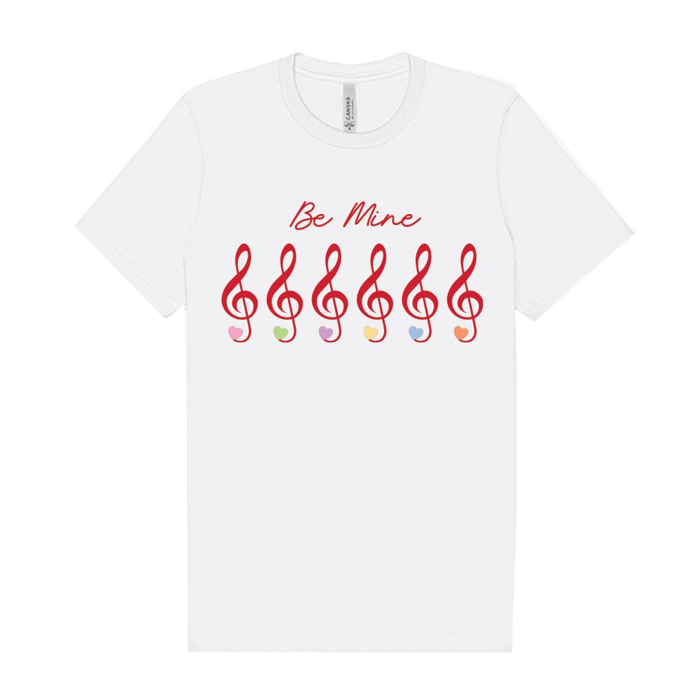 Be Mine Clefs T-Shirt