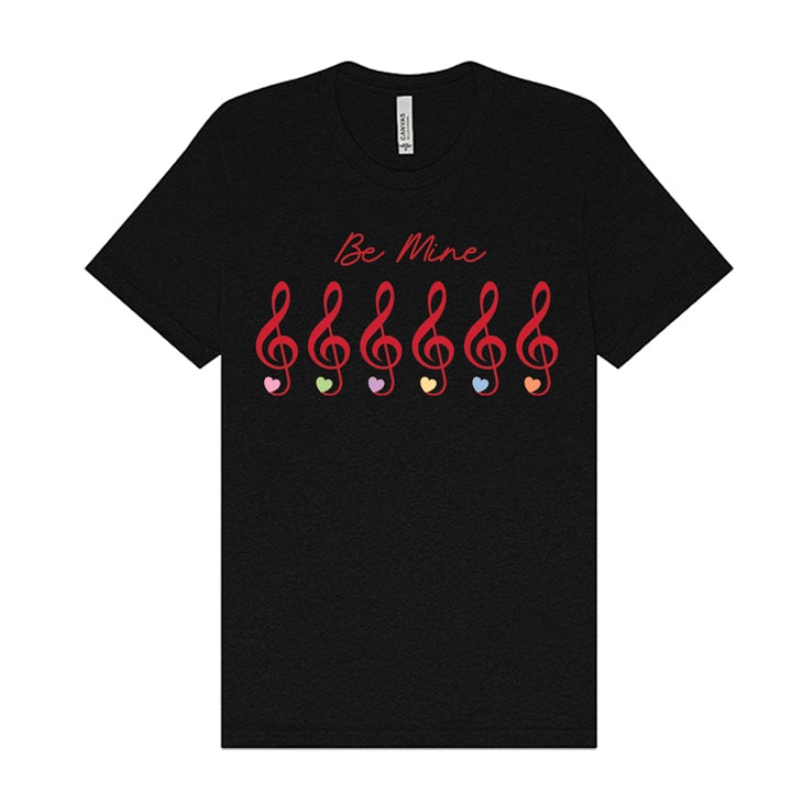 Be Mine Clefs T-Shirt