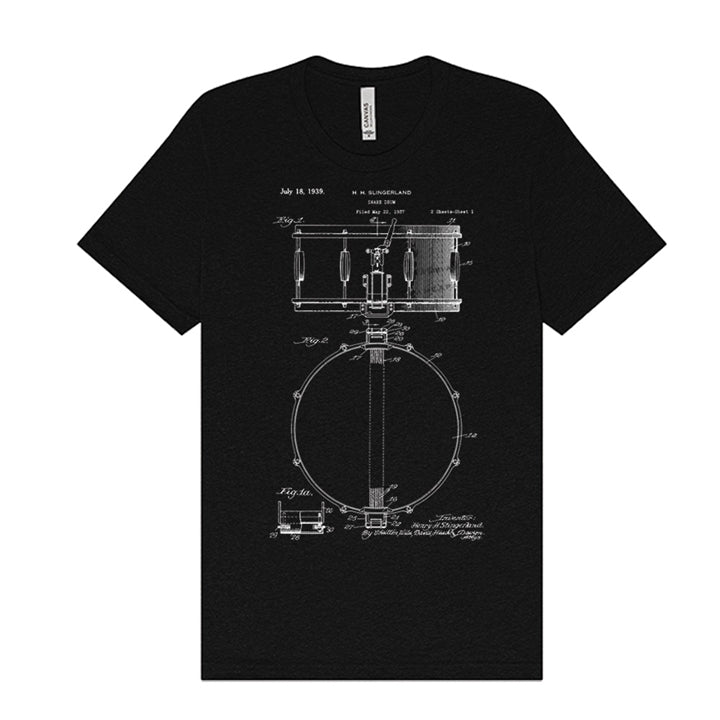 Vintage Patent T-Shirts - Drums
