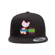 Woodstock Logo Patch Snapback Cap