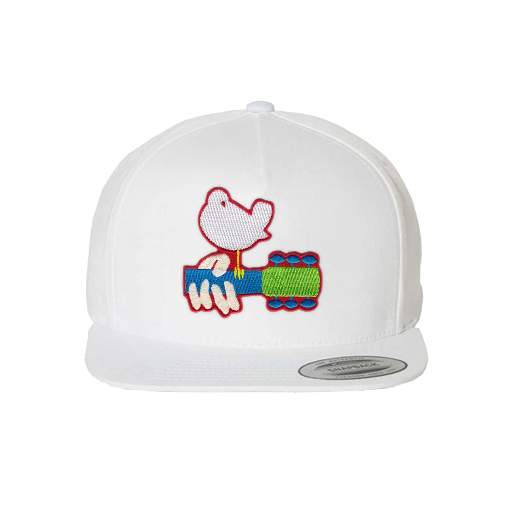 Woodstock Logo Patch Snapback Cap