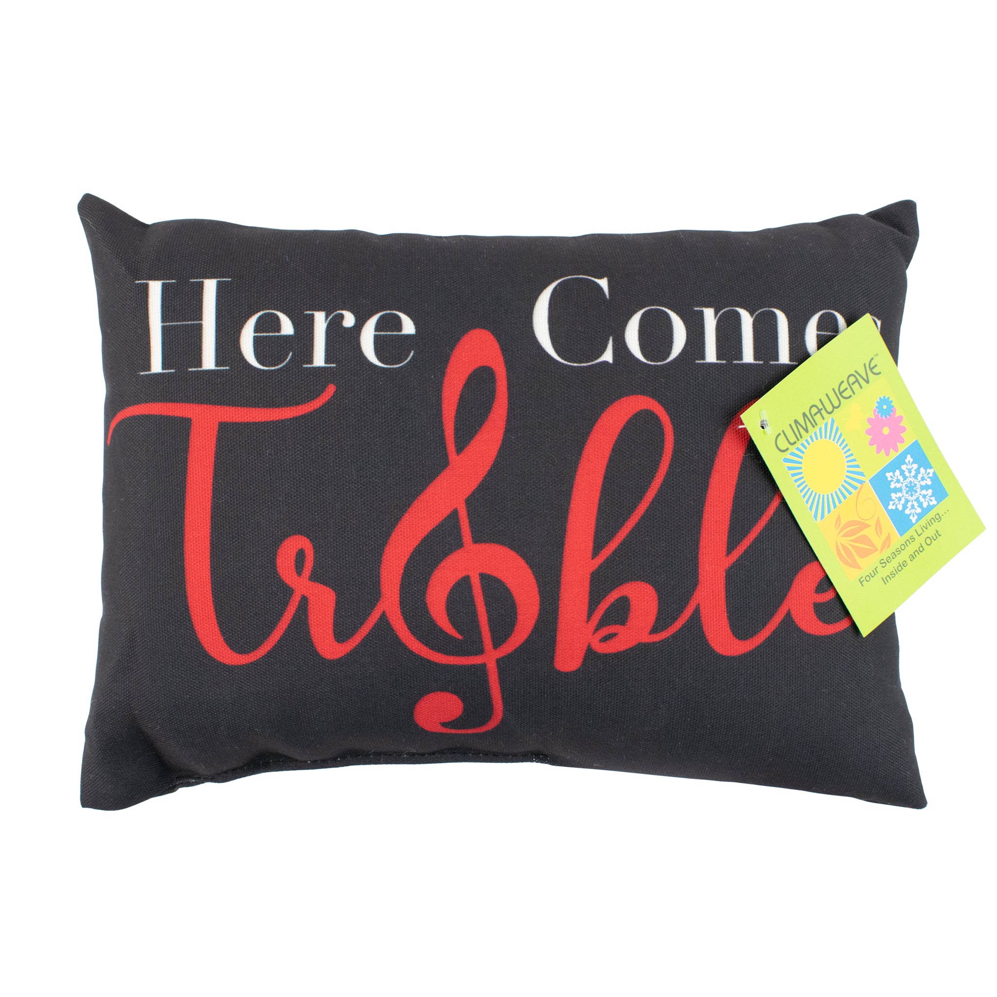 Here Comes Treble Pillow